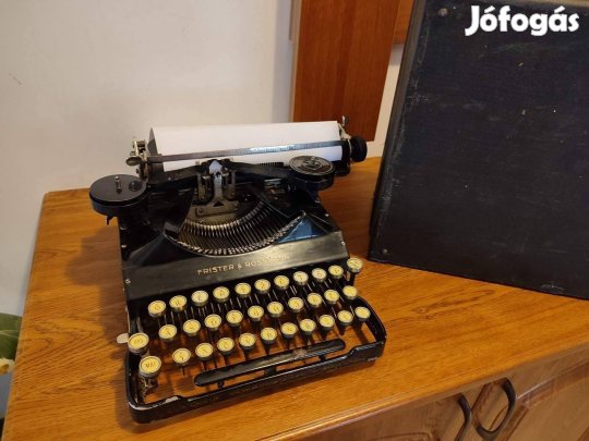 Frister & Rossmann Senta Qwertz Typewriter írógép