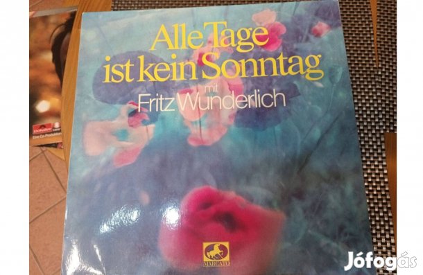 Fritz Wunderlich bakelit hanglemez eladó