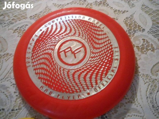 Frizbi 100gr versenymodell rad flayer gripper piros 2500-