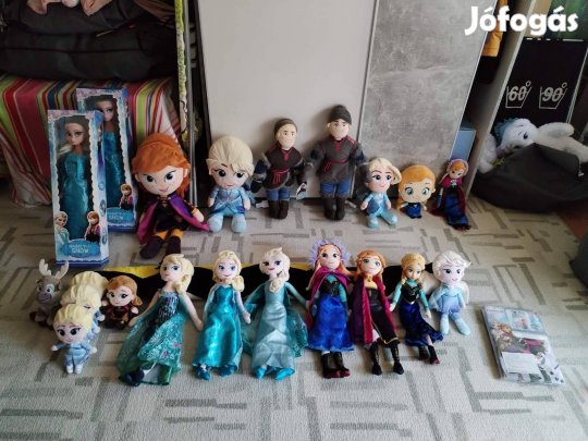 Frozen ELSA Anna Kristof Plüss Ágynemű
