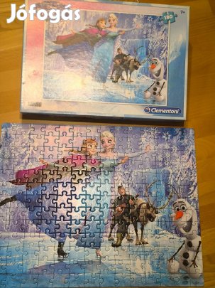 Frozen Jégvarázs puzzle 180 db. komplett