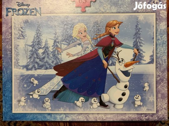 Frozen puzzle 5+ és egy másik Frozen II. Puzzle