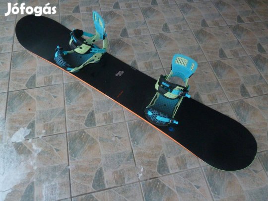 Ftwo Black Deck snowboard lap( hybrid camber-rocker-camber ) Ride köt