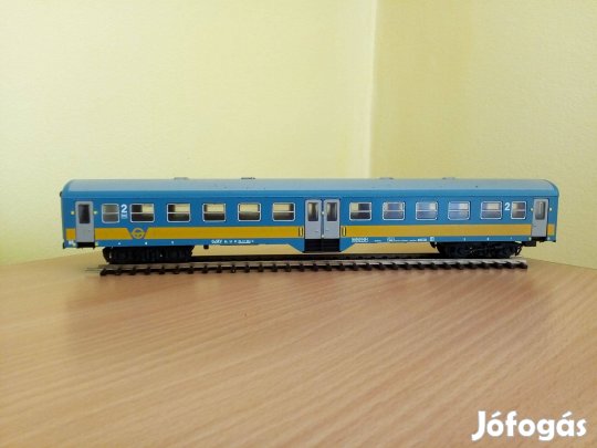 Fuggert GYSEV Bhv kocsi vasútmodell H0