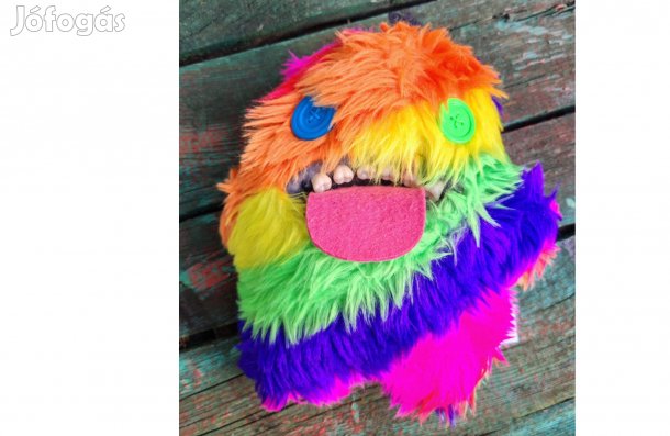 Fuggler szirvárvány színű eredeti plüss figura