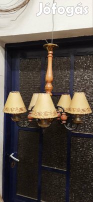 Függő retró lámpa, csillár!