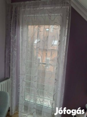 Függöny tartozékokkal eladó