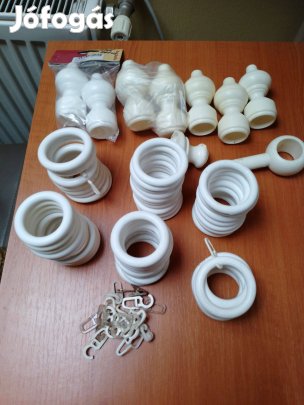 Függönykarnis tartozékok eladók, Ócsa