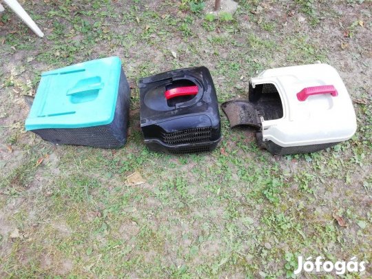 Fűgyűjtő kosarak eladók.2