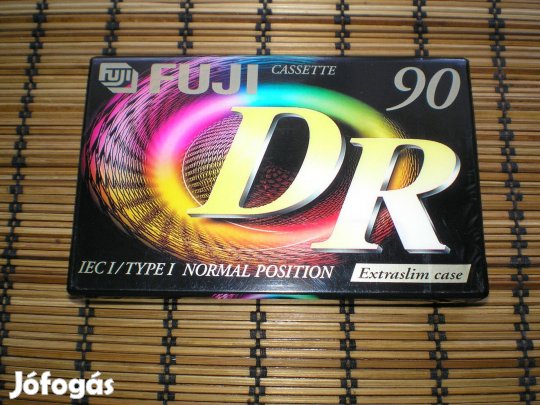 Fuji 90 régi magnó kazetta bontatlan csomagolásban