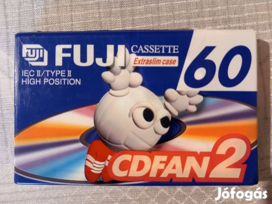Fuji Cdfan2 60 (1998) új,lezárt magnókazetta