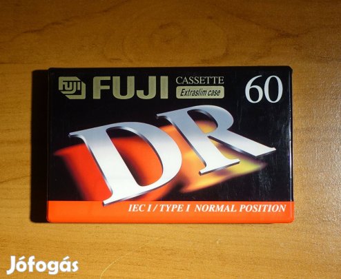 Fuji DR 60 bontatlan normál kazetta 2001 deck