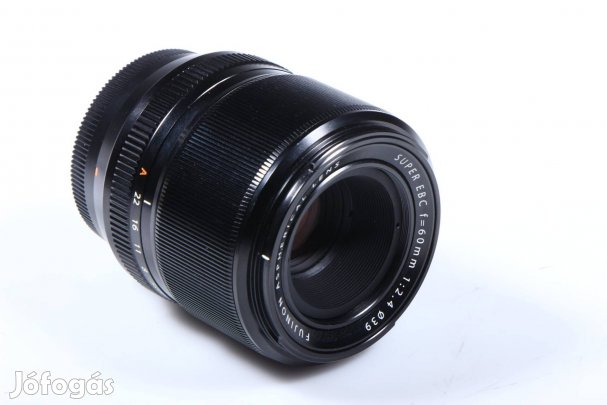 Fuji Super EBC Fujinon 2.4 60mm makró Fujifilm X objektív 
