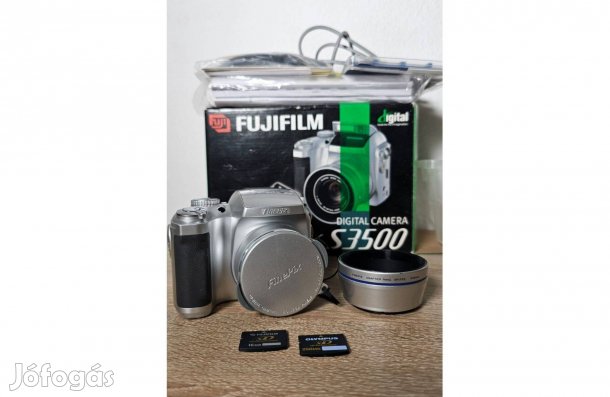 Fujifilm Finepix S3500 digitális fényképező + 2db xD kártya (256MB is)