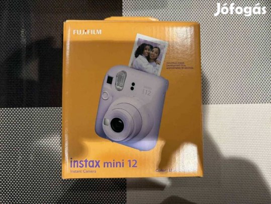 Fujifilm Instax Mini 12 Fényképezőgép Új 1év Garancia !