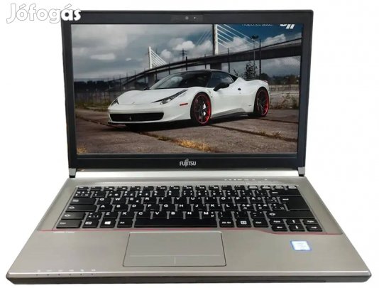 Fujitsu Lifebook E746 - Intel i5-6300U 8 GB DVD-RW - használt laptop