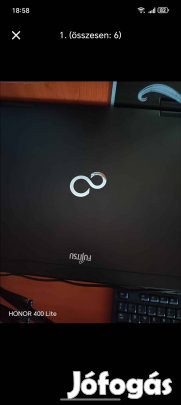 Fujltsu okos lapptop hidatlan eladó tartozékkal működéssel