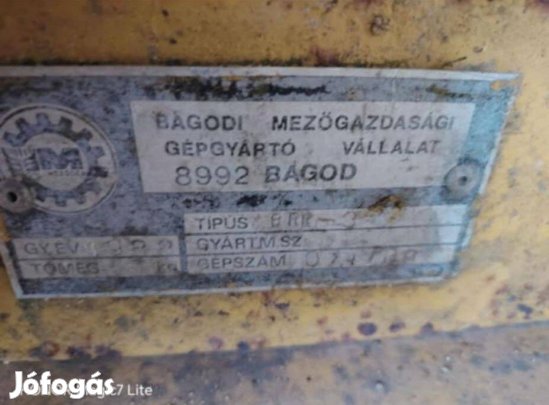 Fűkasza 150cm bagodi gyártmány