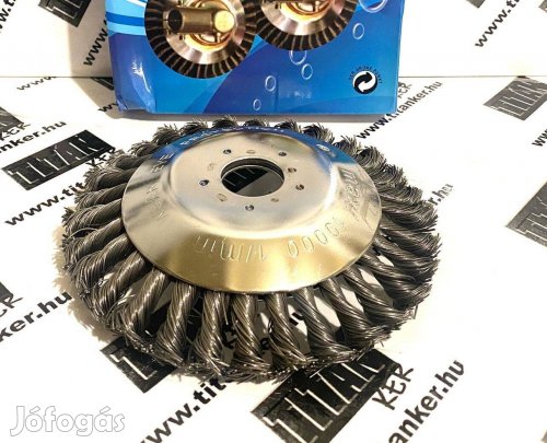 Fűkasza Drótkorong Térkőtisztító korong Gyomirtó Korong Térkő Tisztí