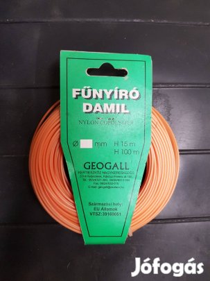 Fűkasza damil 15 méter 1.5 méter