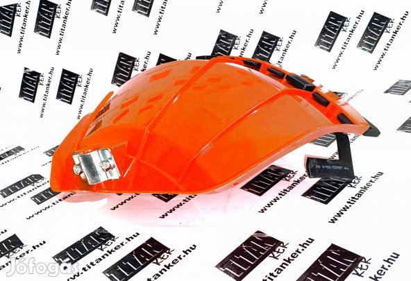 Fűkasza damilfej védőburkolat szórásvédő késsel univerzális 28 mm
