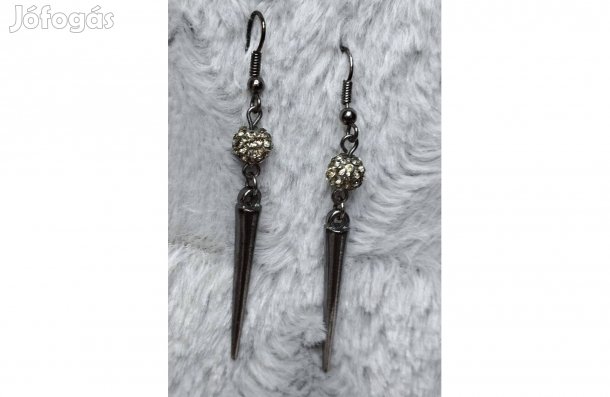 Fülbevaló hematit szín új