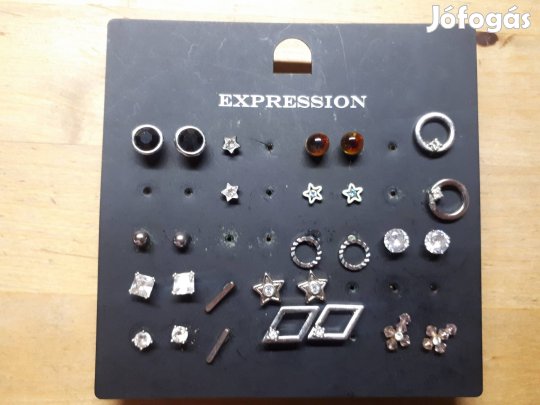 Fülbevalók 14pár, egyben. új!