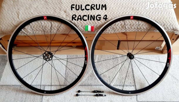 Fulcrum Racing 4 C17 országúti kerékszett. Használt, új állapotú!