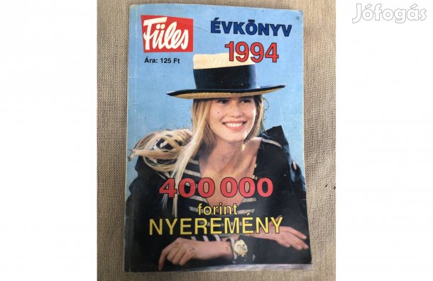 Füles évkönyv 1994-es 2500 Ft