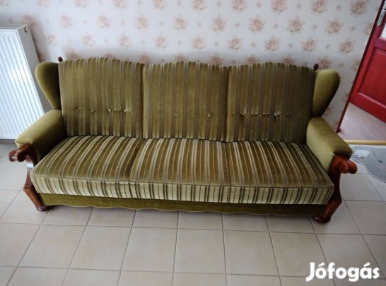 Füles kanapé 2 fotellel eladó