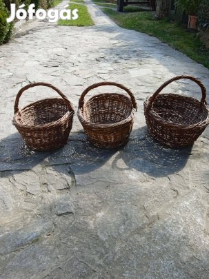Füles vesszőkosarak