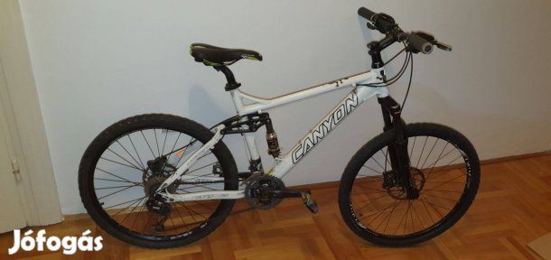 Fully / trail M méretű össztelós monti kerékpár Canyon mountain bike