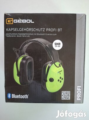 Fültok zajvédő bluetoth Gebol Profi