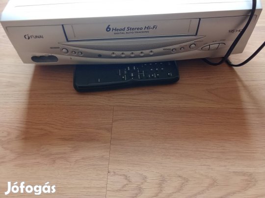 Funai VHS lejátszó jó állapotú eladó.