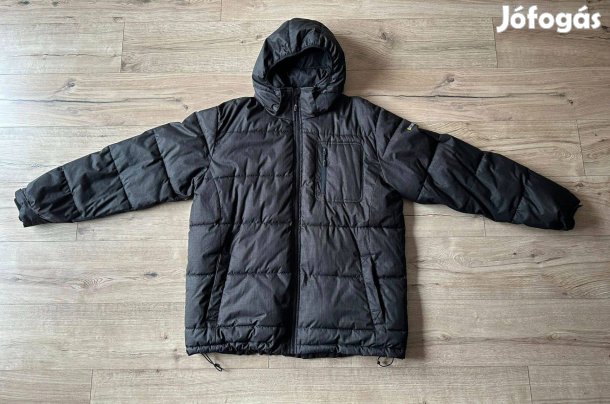 Fundango grafitszürke kapucnis téli kabát, dzseki, winter jacket (XXL)