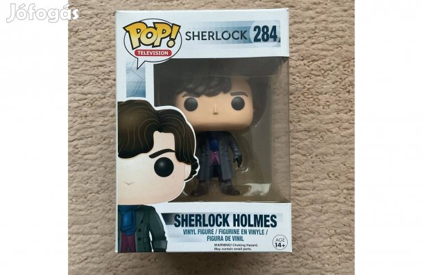 Funko Pop! BBC Sherlock Holmes vaulted ritka gyűjtői figura (284)
