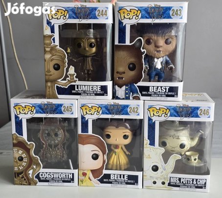 Funko Pop figurák - a szépség és a szörnyeteg