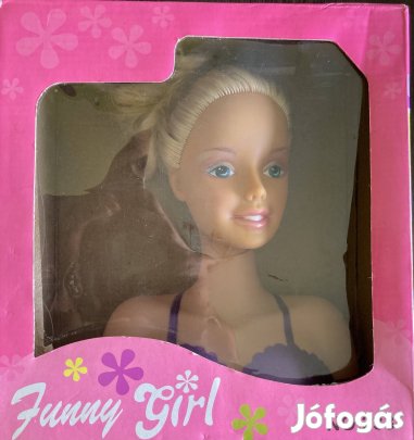 Funny Girl - Barbie fodrászos játék dobozában kislányoknak 