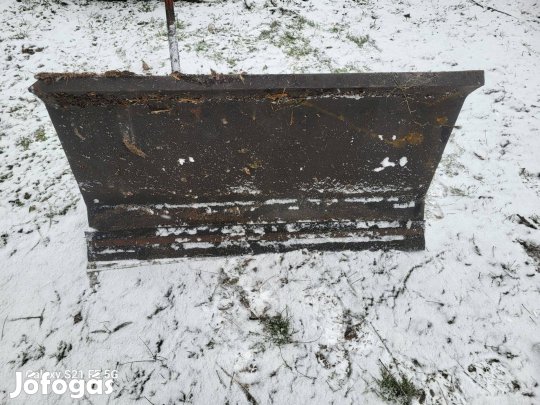 Fűnyíró traktor (kerti traktor) tólólap - hótoló