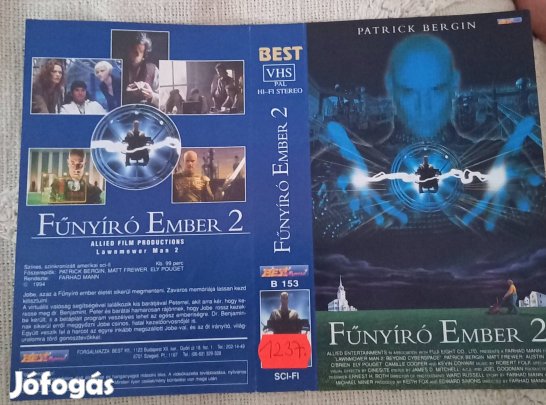 Fűnyíróember 2. - sci-fi vhs
