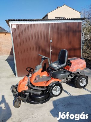 Fünyirotraktor fűnyíró traktor Husqvarna rider 4x4 Kawasaki 