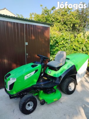 Fünyirotraktor fűnyíró traktor Viking 15-le kettő hengeres briggs 