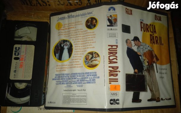 Furcsa pár 2. - vígjáték vhs