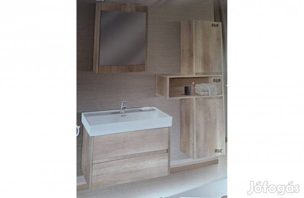 Fürdőszoba bútor, G Domino -Izisz- színben Országos szállítással is ké