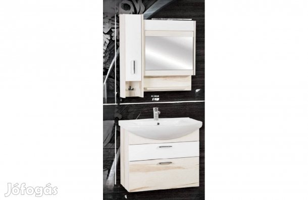 Fürdőszoba bútor, G START 75 és kieg. Kréta színben. Országos szállí