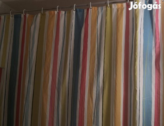 Fürdőszoba függöny nem használtuk (zuhanyfüggöny) méretrevágható!