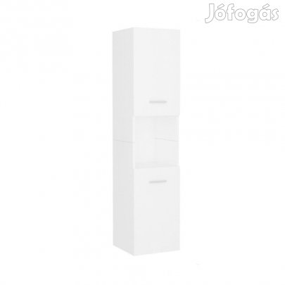 Fürdőszoba szekrény 30x130x30 cm fehér GF-02