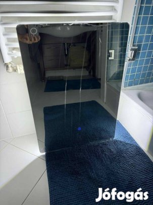 Fürdőszoba tükör LED-es , Álló - 50x70 cm, állítható fényerő, érintők