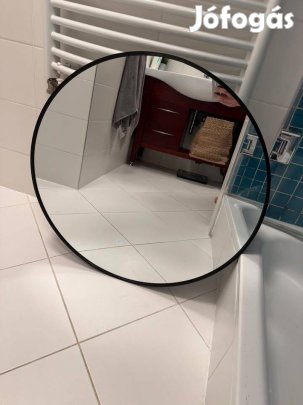Fürdőszoba tükör LED-es,kerek - 70 cm átmérő, Állítható fényerő, érint