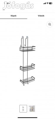 Fürdőszobai / zuhany polc